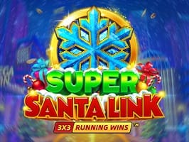 SUPER SANTA LINK RUNNING WINS game cover